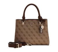 Guess - Noelle II Small Multi Compartment Satchel - - Bags - Donna - Marrone - ONE SIZE