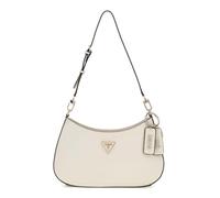 Guess Borsa a Spalla Donna Noelle II Chiusura Superiore con Zip Bianco T.U