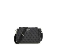 GUESS Noelle II Tri Comp Crossbody Bag Coal Logo
