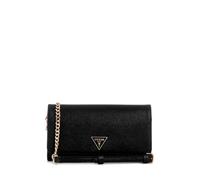 Guess Borsa Donna Noelle II Xbody Flap Organizer Pochette 20.5 cm Nero