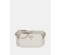 Guess Noelle Mini Borsa con cerniera grigio chiaro