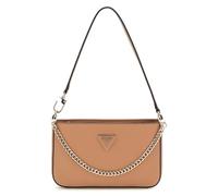 GUESS Noelle Mini Top Zip Shoulder Bag Beige