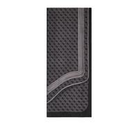GUESS NOELLE PRINTED SCARF 90X180, COLOR CLO - COAL LOGO CLO - COAL LOGO One Size