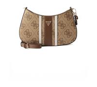 Guess - Noelle Shoulder Bag - - Bags - Donna - Marrone - ONE SIZE