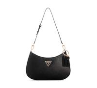 GUESS Noelle Top Zip Shoulder Bag, Borsa Donna, Black, Unica