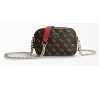 Guess Noelle Zip 4G Logo Borse A Tracolla Da Donna In Marrone