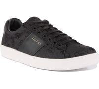 Guess Nola 4G Scarpe Casual Basse Da Uomo In Nero E Bianco Taglia UK 7 - 12