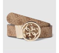 Guess Noelle Cintura reversibile Pelle latte logo (TAS021177)
