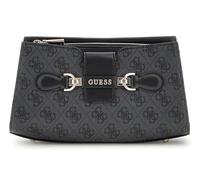 GUESS Nolana Crossbody Top Zip, Borsa a Tracolla Donna, Logo Carbone, One Size