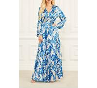 GUESS Nomad Maxi Dress Blue Note Taglia: XXS | Abiti in T-Shirt Outlet | Donna | Blu