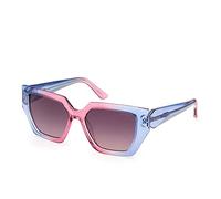 GUESS Gu7896 Occhiali, Blu/Altro, 53/16/140 Donna