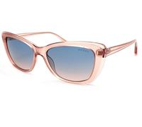 Guess Occhiali Da Sole Cristallo Rosa Con Lenti Grigio Fumo Gradiente GU7774 74W