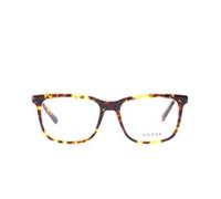 GUESS Occhiali da sole da uomo con lenti semi-polarizzate marrone lucido, montatura a mezza montatura marrone lucido senza protezione UV, GU5004854052FR, L