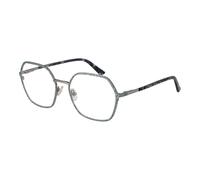 Guess Occhiali GU2912 020 Argento Rettangolare Full Cerchio Metallo Donna, 55mm