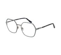 Guess Occhiali GU2912 020 Argento Rettangolare Full Cerchio Metallo Donna, 55mm