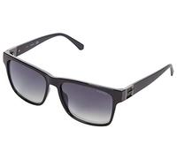 Guess Uomo Guess GU00004 01Q Occhiali da sole Iniettato Nero Verde Squadrata Normale Specchiato