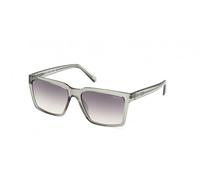 Guess Uomo Guess GU00084 93P Occhiali da sole Iniettato Verde Verde Squadrata Normale Sfumato