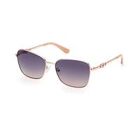 Occhiali Guess GU7884 giallo con lenti a specchio blu donna