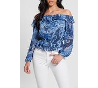 GUESS Off Shoulder Lucy To Nordic Sea Kashmir Taglia: XS | Cappotti Outlet | Donna |