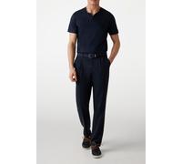GUESS Open Collar Ss Tee R Navy Sea Taglia: S | Magliette basic Outlet | Uomo | Blu