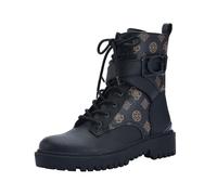 GUESS Orana, Anfibi Donna, Nero e Marrone, 36 EU