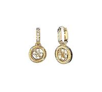 Guess Orecchini a cerchio da donna, in acciaio inox, con zirconi, taglia unica 88668545