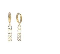 Guess Orecchini con ciondolo in acciaio inox, oro