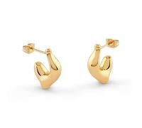 Guess Orecchini Donna Superlight a Cerchio Colore Oro JUBE05340JWYGT/U