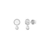 Guess Orecchini Donna Tiny Pearly In Acciaio Argento