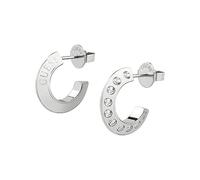 GUESS Orecchini Hoops Don't Lie JUBE01491JWRHT-U Marca, Única, Metallo, Non è una pietra preziosa