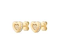 GUESS Orecchini 'L.O.V.E.' oro / trasparente Donna GUESS One Size oro / trasparente