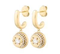 GUESS Orecchini oro / trasparente Donna GUESS One Size