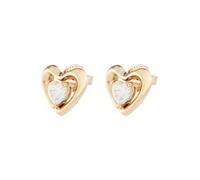 GUESS Orecchini oro / trasparente Donna GUESS One Size