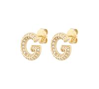 GUESS Orecchini oro / trasparente Donna GUESS One Size oro / trasparente
