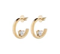GUESS Orecchini oro / trasparente Donna GUESS One Size oro / trasparente