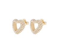 GUESS Orecchini oro / trasparente Donna GUESS One Size oro / trasparente