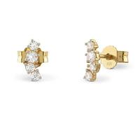 Guess Orecchini Oro Zirconi Cubici Jardin - Orecchini