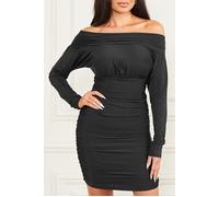 GUESS Oriana Dress Jet Black Taglia: 38 | Abiti Mini Outlet | Donna | Nero