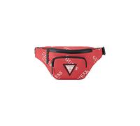 GUESS Originals Logo Bum Bag, Designer, Marsupio da Viaggio Unisex-Adulto, Rosso/Escursione, Tinta Unita (Getaway Solids), Taglia Unica
