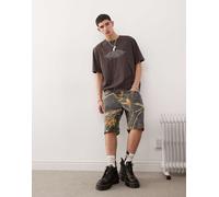 Guess Originals - Pantaloncini neri multicolore-Nero S