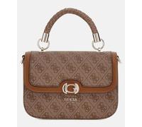 Guess Orlina 4G Logo Mini Borsa Donna In Marrone Beige