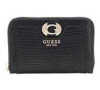 GUESS Orlina, portafoglio da donna con cerniera media, nero, taglia unica