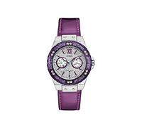 Guess Orologio Analogueico Quarzo Donna con Cinturino in Pelle W0775L6