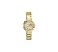 GUESS Orologio Analogico al Quarzo Donna con Cinturino in Acciaio Inossidabile GW0528L2