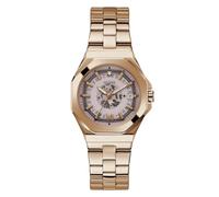 GUESS Orologio Analogico al Quarzo Donna con Cinturino in Acciaio Inossidabile GW0551L3