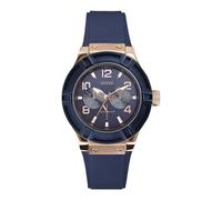 GUESS Orologio Analogico al Quarzo Giapponese Donna con Cinturino in Silicone U0571L1