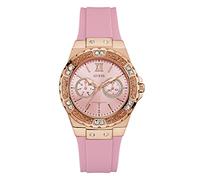GUESS Orologio Analogico al Quarzo Giapponese Donna con Cinturino in Silicone U1053L3