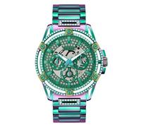GUESS Orologio Analogico al Quarzo Uomo con Cinturino in Acciaio Inossidabile GW0497G3
