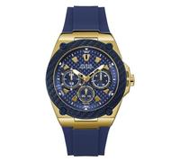 GUESS Orologio Analogico al Quarzo Uomo con Cinturino in Silicone U1049G9