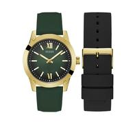 Guess Uomo Orologio da Polso Crescent GW0630G2 Pelle Silicone
